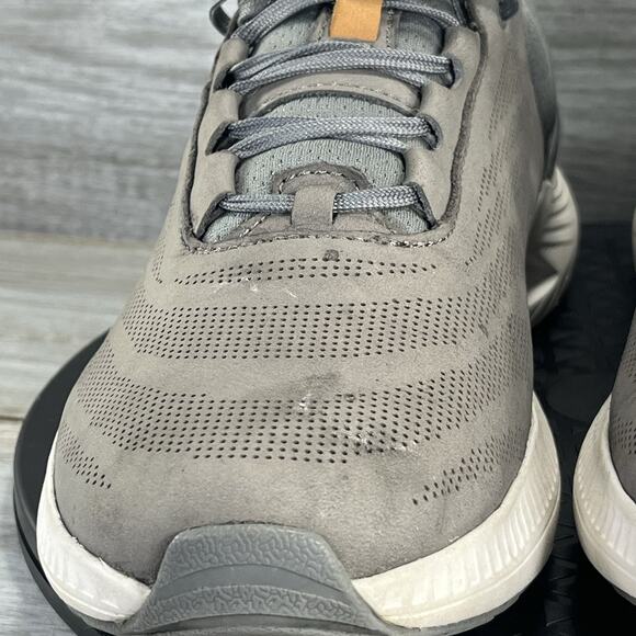 Johnston & Murphy Men’s RT1-LUXE Gray Suede Sneakers Size 10 M - Picture 3 of 10